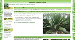 Desktop Screenshot of floribundapalms.com