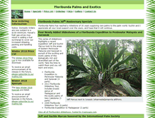Tablet Screenshot of floribundapalms.com